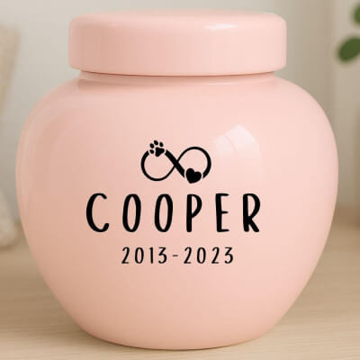 Personalisierte Hundeurne – Tierurne aus...